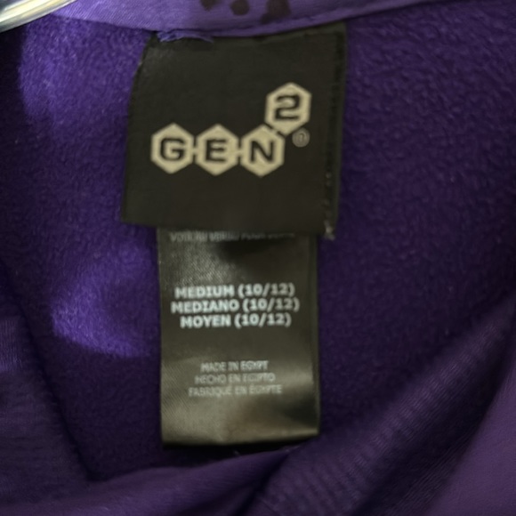 LSU Hoodie Pullover Like New! Size M (10-12) - Picture 3 of 3